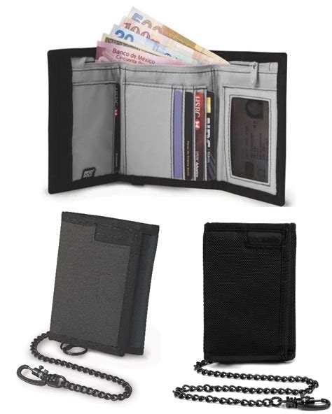 rfid protected tri fold wallet|wallet that blocks identity theft.